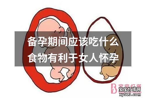 备孕期间应该吃什么食物有利于女人怀孕