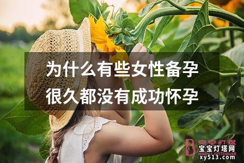 为什么有些女性备孕很久都没有成功怀孕