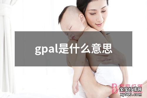 gpal是什么意思