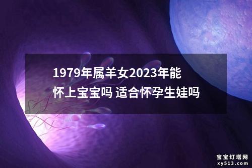 1979年属羊女2023年能怀上宝宝吗 适合怀孕生娃吗