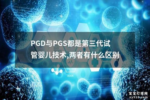 PGD与PGS都是第三代试管婴儿技术,两者有什么区别