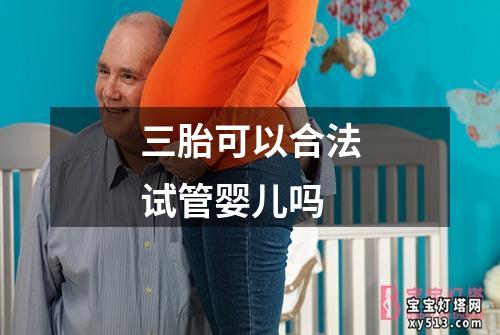 三胎可以合法试管婴儿吗