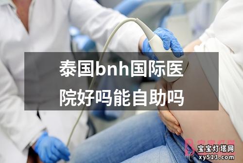 泰国bnh国际医院好吗能自助吗